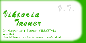 viktoria tasner business card